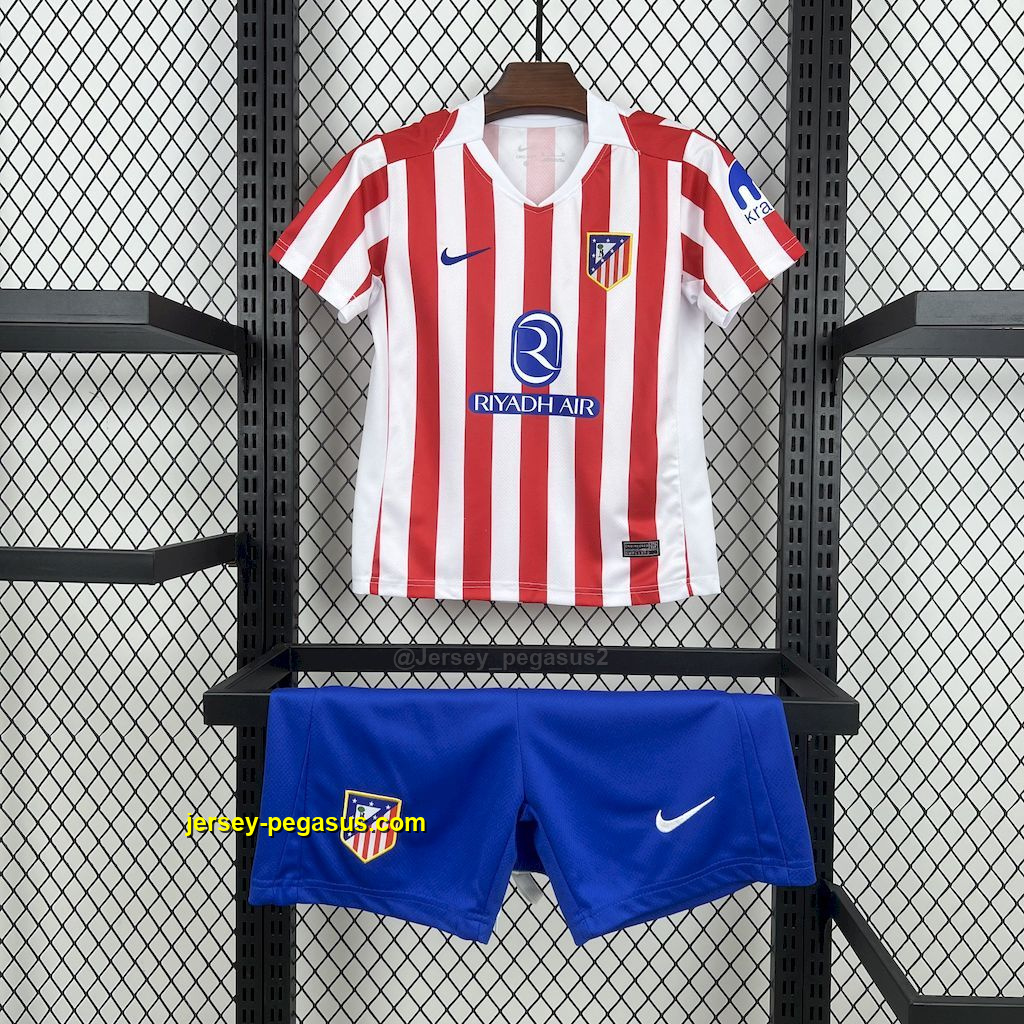Atletico Madrid Home Kid Kits Youth Apparels