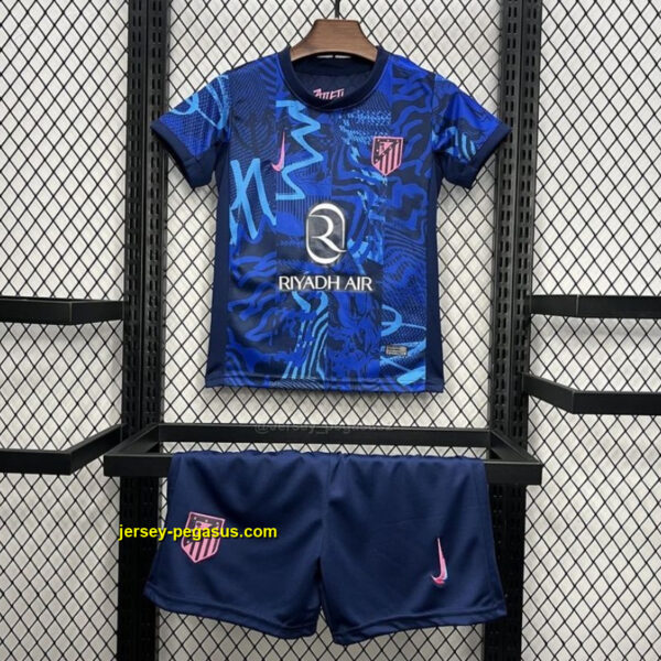 Atletico Madrid Third Kid Kit Youth Apparels