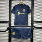 Barcelona 125th Anniversary Edition Kid Kits Youth Apparels Football