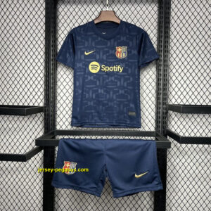 Barcelona 125th Anniversary Edition Kid Kits Youth Apparels Football