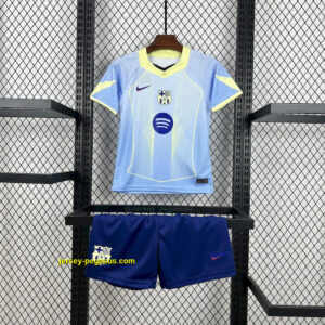 Barcelona Blue Special Edition Kid Kits Youth Apparels Soccer