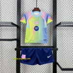 Barcelona Color Special Edition Kid Kits Youth Apparels Soccer
