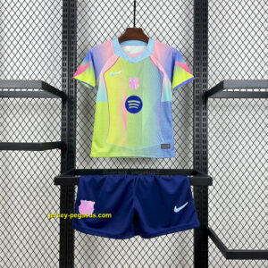 Barcelona Color Special Edition Kid Kits Youth Apparels Soccer