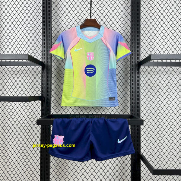 Barcelona Color Special Edition Kid Kits Youth Apparels Soccer Barcelona Color Special Edition Kid Kits Youth Apparels Soccer
