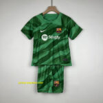 Barcelona Kids goalkeeper green