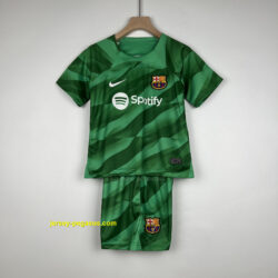 Barcelona Kids goalkeeper green