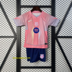 Barcelona Pink Special Edition Kid Kits Youth Apparels