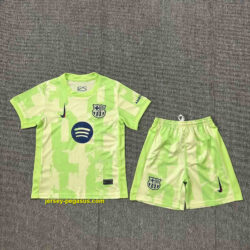 Barcelona Third Kids Kits Youth Apparels