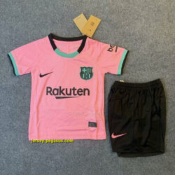 Barcelona Third Retro Kid Kits Youth Apparels Soccer