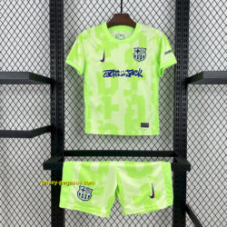 Barcelona Third Travis Scott Edition Kid Kits Youth Apparels Soccer