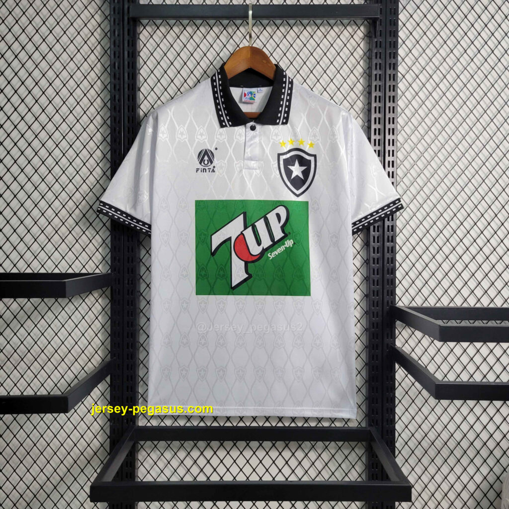 1995 Retro Botafogo Away Soccer Jerseys