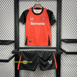 Bayer 04 Leverkusen Home Kid Kits Youth Apparels Football