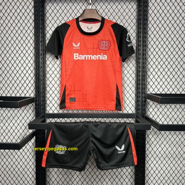 Bayer 04 Leverkusen Home Kid Kits Youth Apparels Football Bayer 04 Leverkusen Home Kid Kits Youth Apparels Football