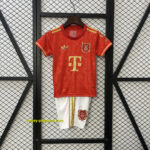 Bayern Munich 125th Anniversary Red Kid Kits Youth Apparels