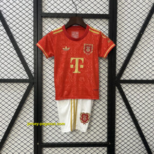 Bayern Munich 125th Anniversary Red Kid Kits Youth Apparels
