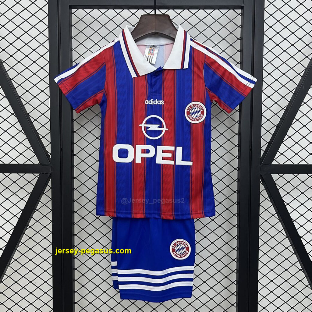 Bayern Munich Home Retro Kid Kits Youth Apparels Sport