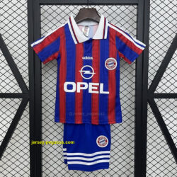 Bayern Munich Home Retro Kid Kits Youth Apparels Sport