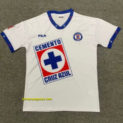 1996 Cruz Azul Away White Retro Kit Vintage Shirt Soccer Jerseys