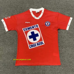 1996 Cruz Azul Third Red Retro Kit Vintage Shirt Soccer Jerseys