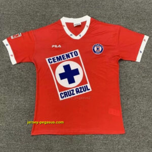 1996 Cruz Azul Third Red Retro Kit Vintage Shirt Soccer Jerseys