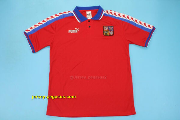 1996 Czech Republic home red 1996 Czech Republic home red