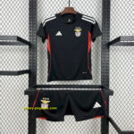 Benfica Black Pre-Match Kid Kits Youth Apparels Joy