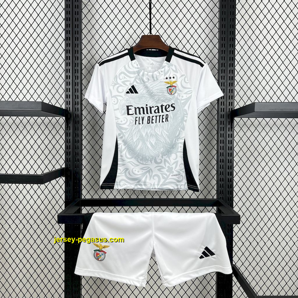 Benfica Fourth Concept Kid Kit Youth Apparels Soccer