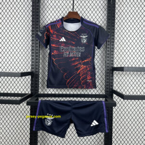 Benfica Fourth Kid Kits Football Youth Apparel