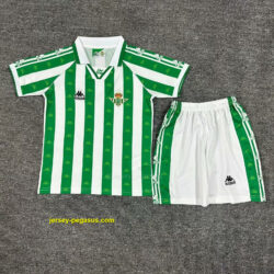 Betis Home Retro Kid Kits Children Sets Soccer Jerseys