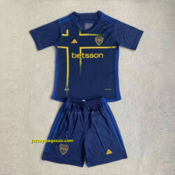 Boca Third Kid Kits Youth Apparels Football