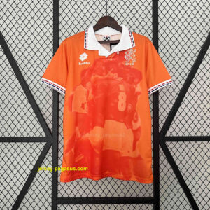 1996 Netherlands Home Retro Kit Football Apparel