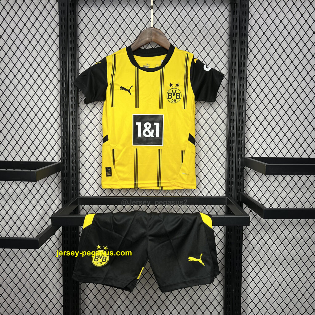 Borussia Dortmund Home Kids Kits Youth Apparels