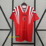 1996 Turkey Home Retro Kit Soccer Uniform