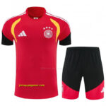 Germany Red Short Sleeve+Soccer Shorts