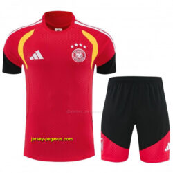 Germany Red Short Sleeve+Soccer Shorts