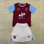 Burnley Home Kid Kits Youth Apparels Soccer