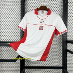 1997 Poland Home Retro Kit Vintage Shirt