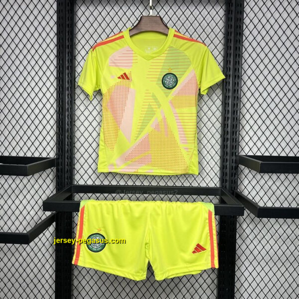 Celtic First Yellow Goalkeeper Kid Kits Youth Apparels Football Celtic First Yellow Goalkeeper Kid Kits Youth Apparels Football