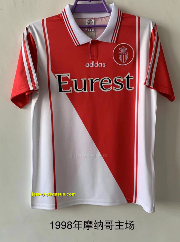 1998 AS Monaco home 1998 AS Monaco home