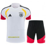 Germany White Short Sleeve+Soccer Shorts