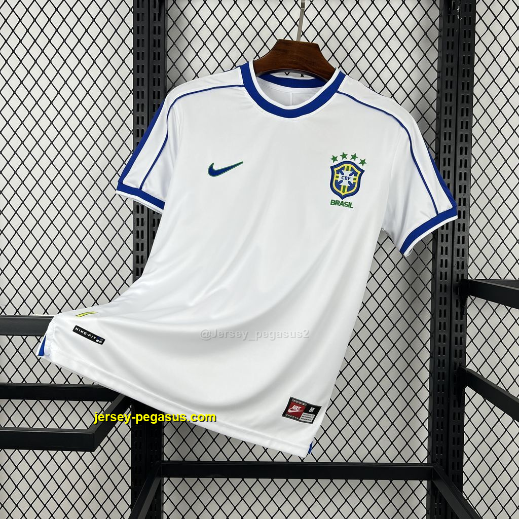 1998 Brazil Third Retro Kit Vintage Shirt