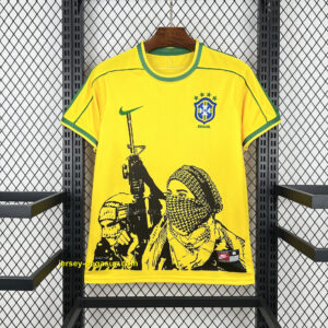 1998 Brazil x Soldier Home Retro Kit Special Edition Vintage Shirt