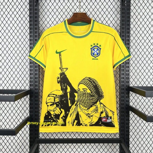 1998 Brazil x Soldier Home Retro Kit Special Edition Vintage Shirt 1998 Brazil x Soldier Home Retro Kit Special Edition Vintage Shirt