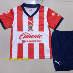 Chivas Guadalajara home kids kit