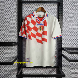 1998 Croatia Home Retro Kit Jersey