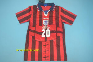 1998 England away red