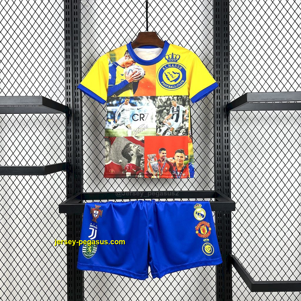 Cristiano Ronaldo All Club Mix Kid Kits Youth Apparels Soccer