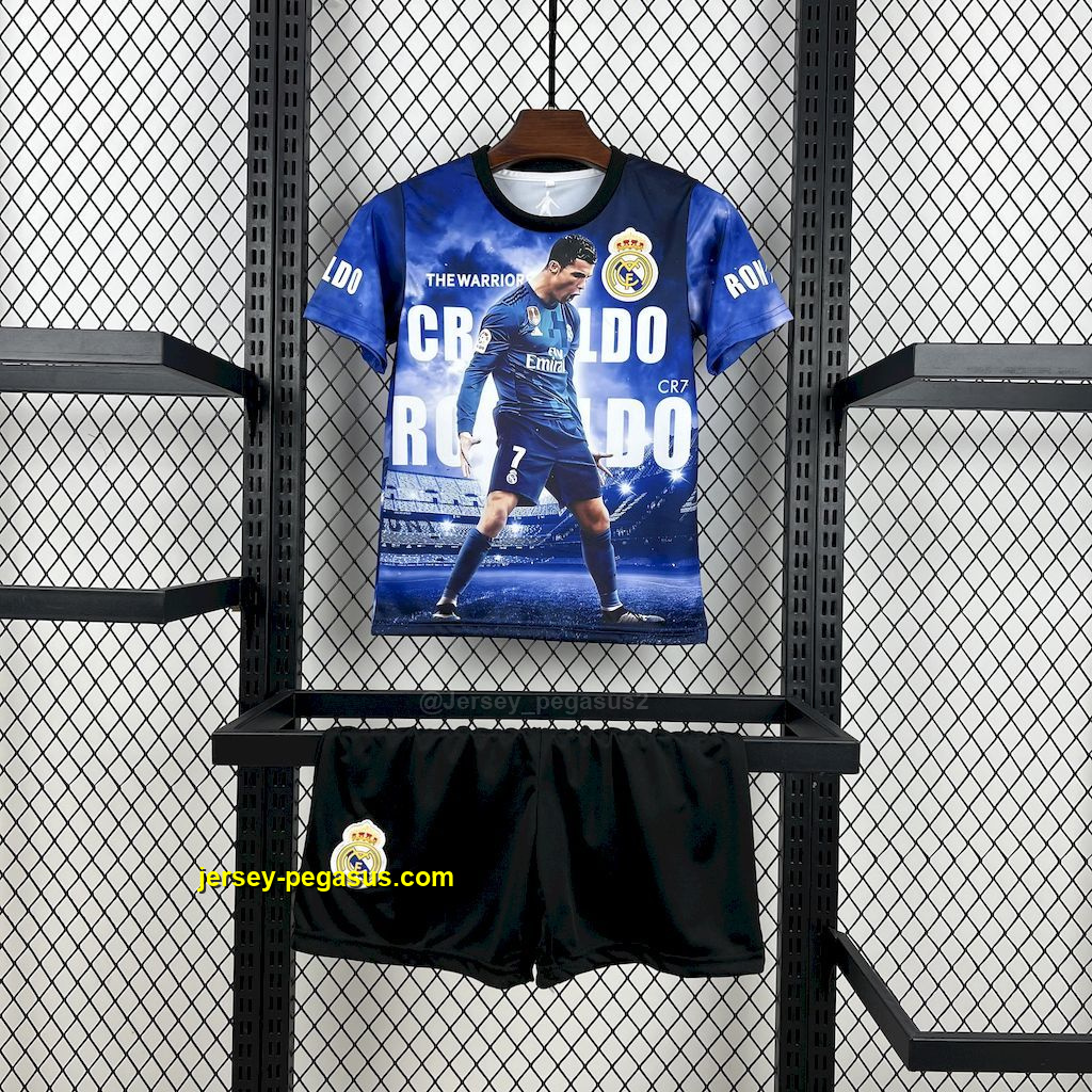 Cristiano Ronaldo Real Madrid Kid Kits Youth Apparels Soccer