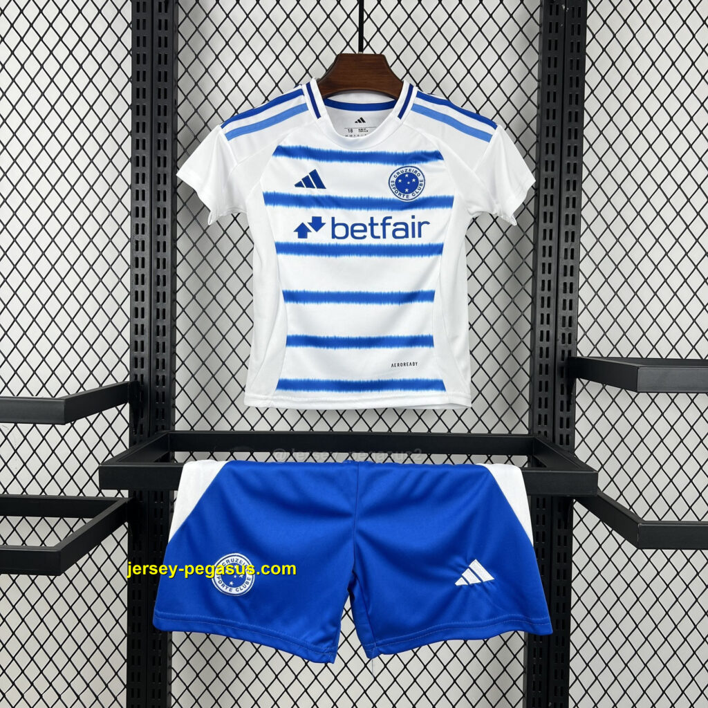 Cruzeiro Away Kid Kits Youth Apparel