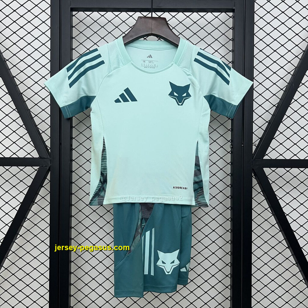 Cruzeiro Green Training Kid Kits Youth Apparels